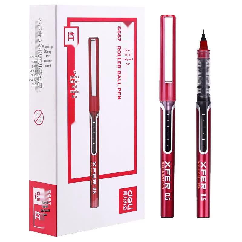 Deli S657 0.5mm Liquid Ink Rollerball Pen 0.5mm