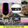 Car Mobile Phone Holder for Toyota Sienna XL30 2011 2012 2013 2014 2015 2016 2017 2018   Bracket Accessories for Iphone