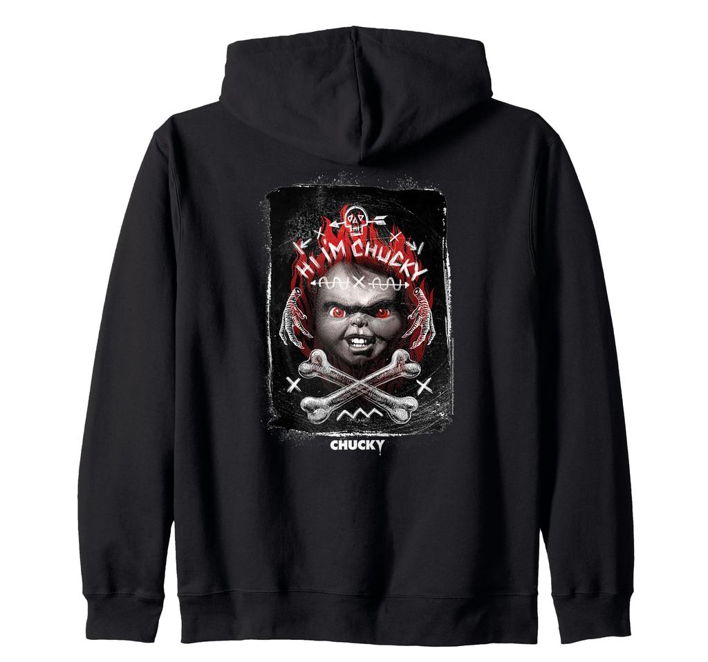 Chucky Doodle Zip Hoodie