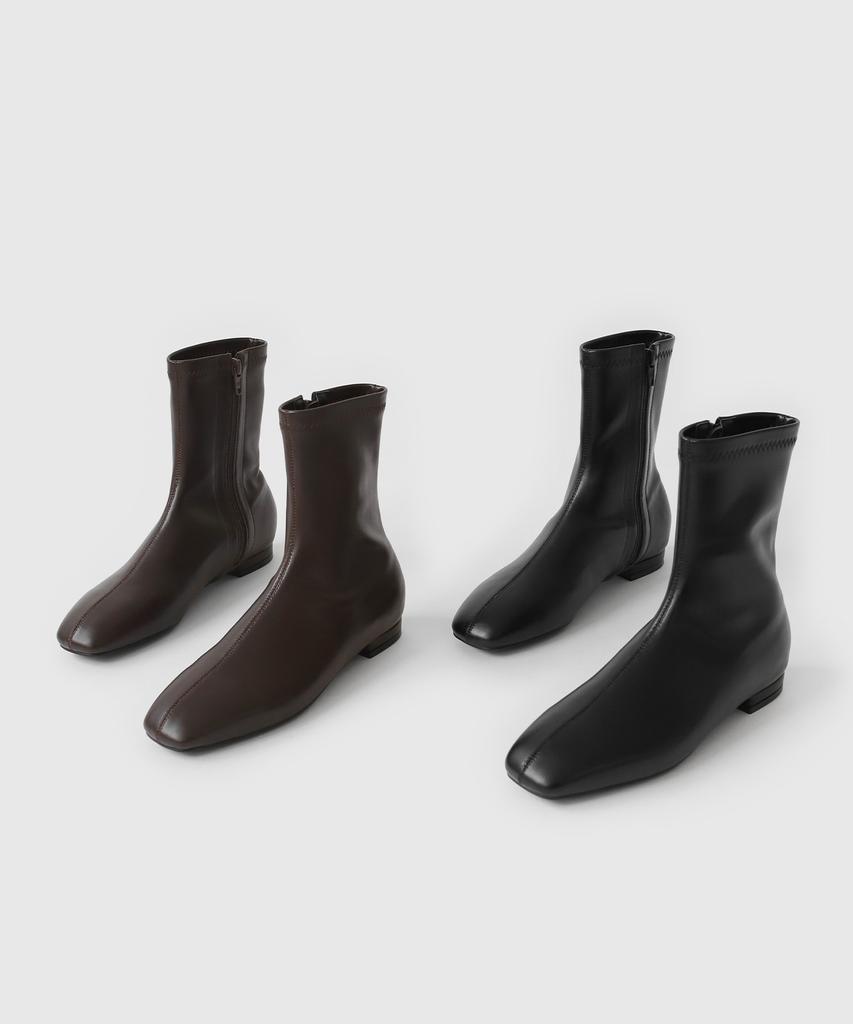 Sappun Taisha Sock Ankle Boots (1.5Cm)