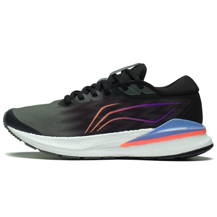 

LiNing Light Cushioning Anti Slip And Wear Resistant Rebound Low Top Running Shoes Women s Black 36