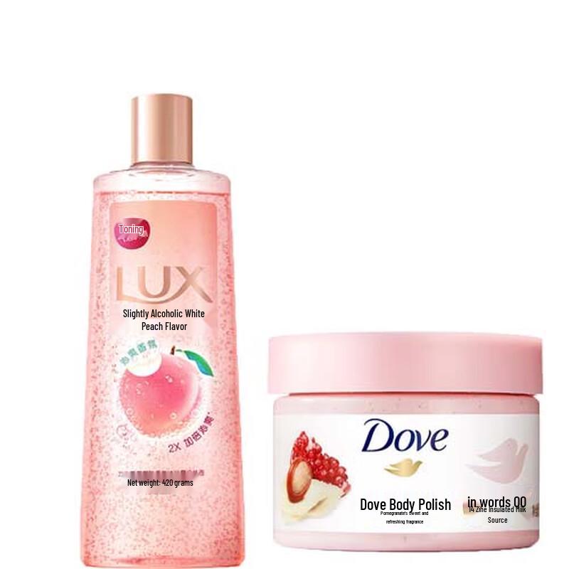 

Набор гель для душа и скраб для тела Lux с ароматом белого персика