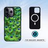 Peacock Phone Case For iPhone 17,16,15,14,13,12,Pro,Max For Magsafe Magnetic Wireless Charging