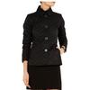 Cappotti Invernali da Donna in Piumino Casual Monopetto con Tasche Caldo Capispalla Vintage Maniche Lunghe Giacche Slim