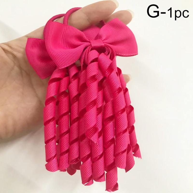Girl Rubber Band Hair Rope Cheerleader Girl Hair Tie Hair Ring Ponytail Holder Bowknot Headdress