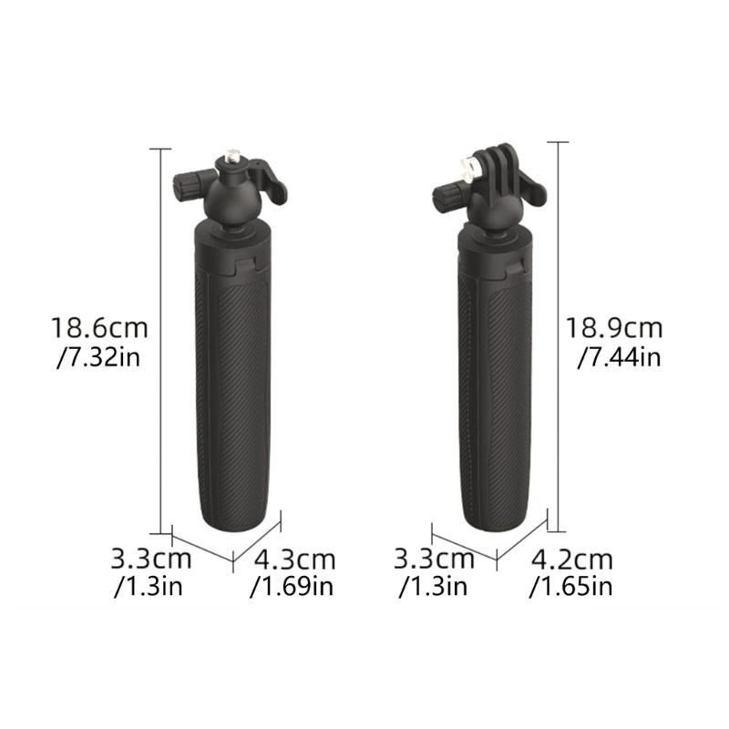 Portable Action Camera Extension Poles Tripod Stand For Sports Camera Stable Base And Flexible Viewing Positions