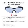 SWANS Sports Sunglasses FACEONE Made in Japan Mirror Lens Matte Black x Matte Gray x Matte Gray Suitable for Running (Swans) FO-3114_MBK Golf,