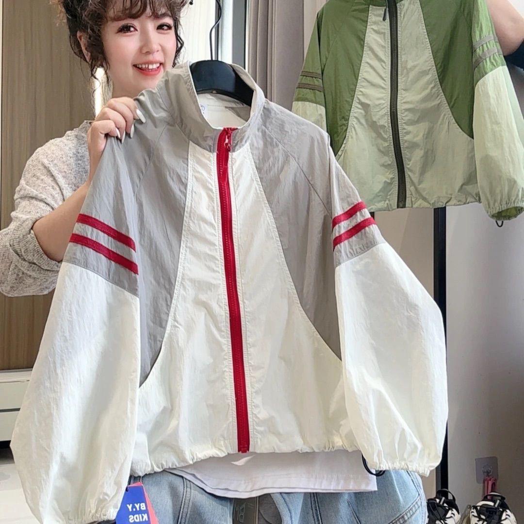 2026 Boys  Summer Sun Protection Jacket - Lightweight, Trendy & Sun-Safe for Kids 110 белый