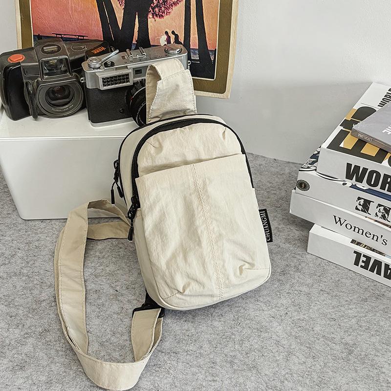 Brusttasche Damen kleine Umhängetasche Herren Rucksack Crossbody-Tasche Sport trendige Marke Wandern Radfahren Bauchtasche