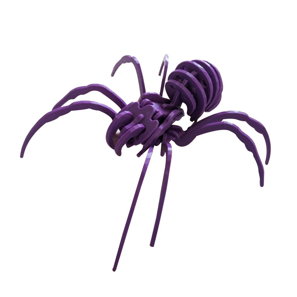 3D Printed Movable Joint Spider & Wolf Spider Toy Ornaments Decoration, Creative Model, Gift For Office/Home Decor, Car Decoration, Easter/Christmas