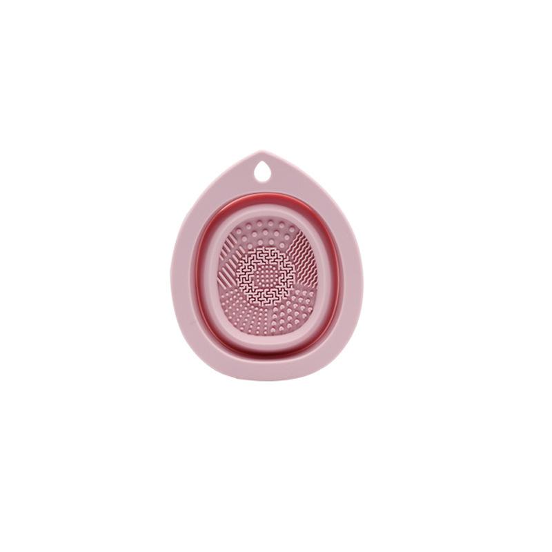 1 шт. Силиконовый складной инструмент для мытья посуды, кисть для макияжа, спонж для макияжа, пуховка для пудры, инструмент для мытья посуды