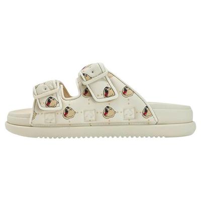 Lucia Comfortable Durable Slide Sandals Women Footwear Beige F12W322506FAG
