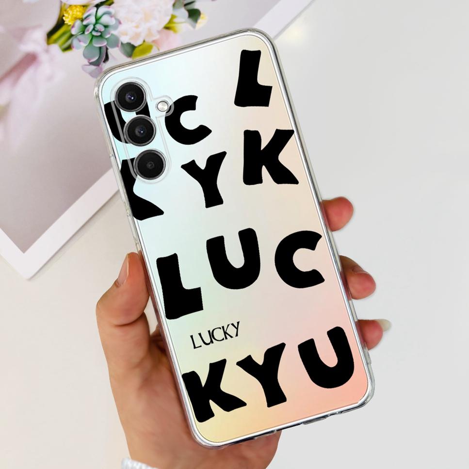 Case For Samsung Galaxy A34 5G 6.6"Cute Cat Astronaut Soft Silicone TPU Cover For Samsung A34 A34 5G Shockproof Phone Case Funda