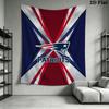 New England Patriots Wall Tapestry Aesthetic Wall Hanging Printed Fabric Blanket Decorative Tapestries for Bedroom Living Room Home Decor