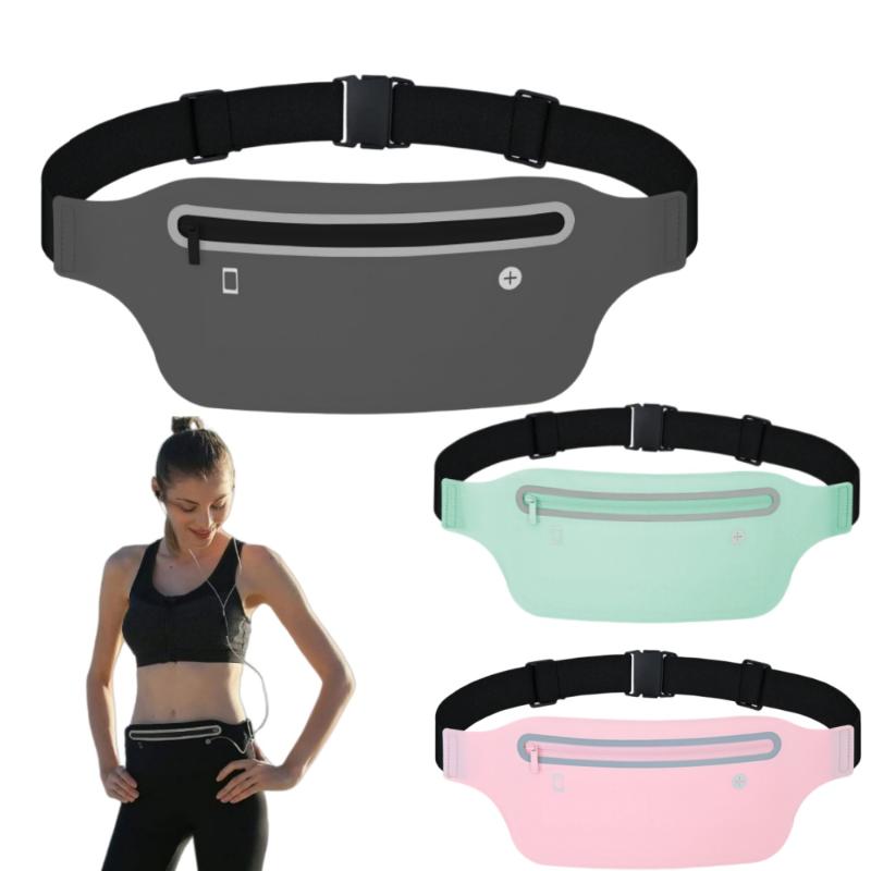 1Pcs Sports Waist Bag Waterproof Running Fanny Pack Breathable Phone Pouch for Gym Jogging Cycling Hiking