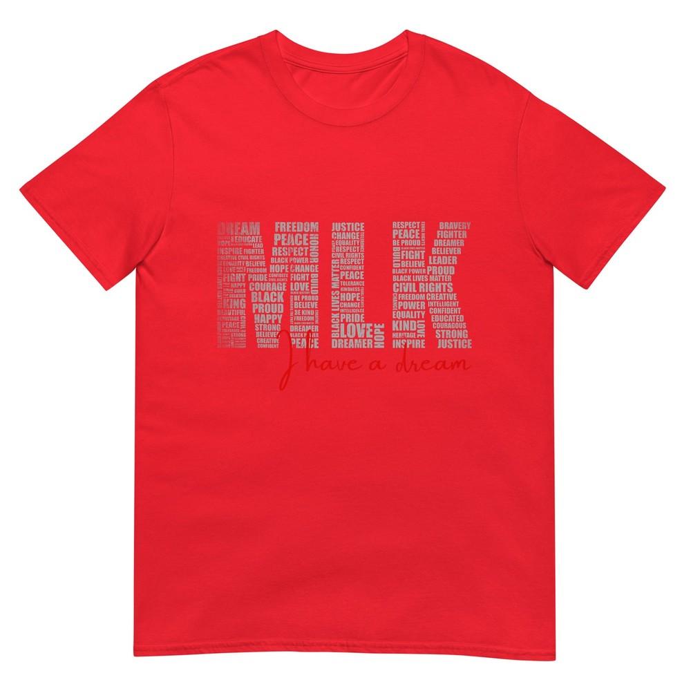 Martin Luther King Jr Mlk Day I Have A Dream Black History Tshirt S