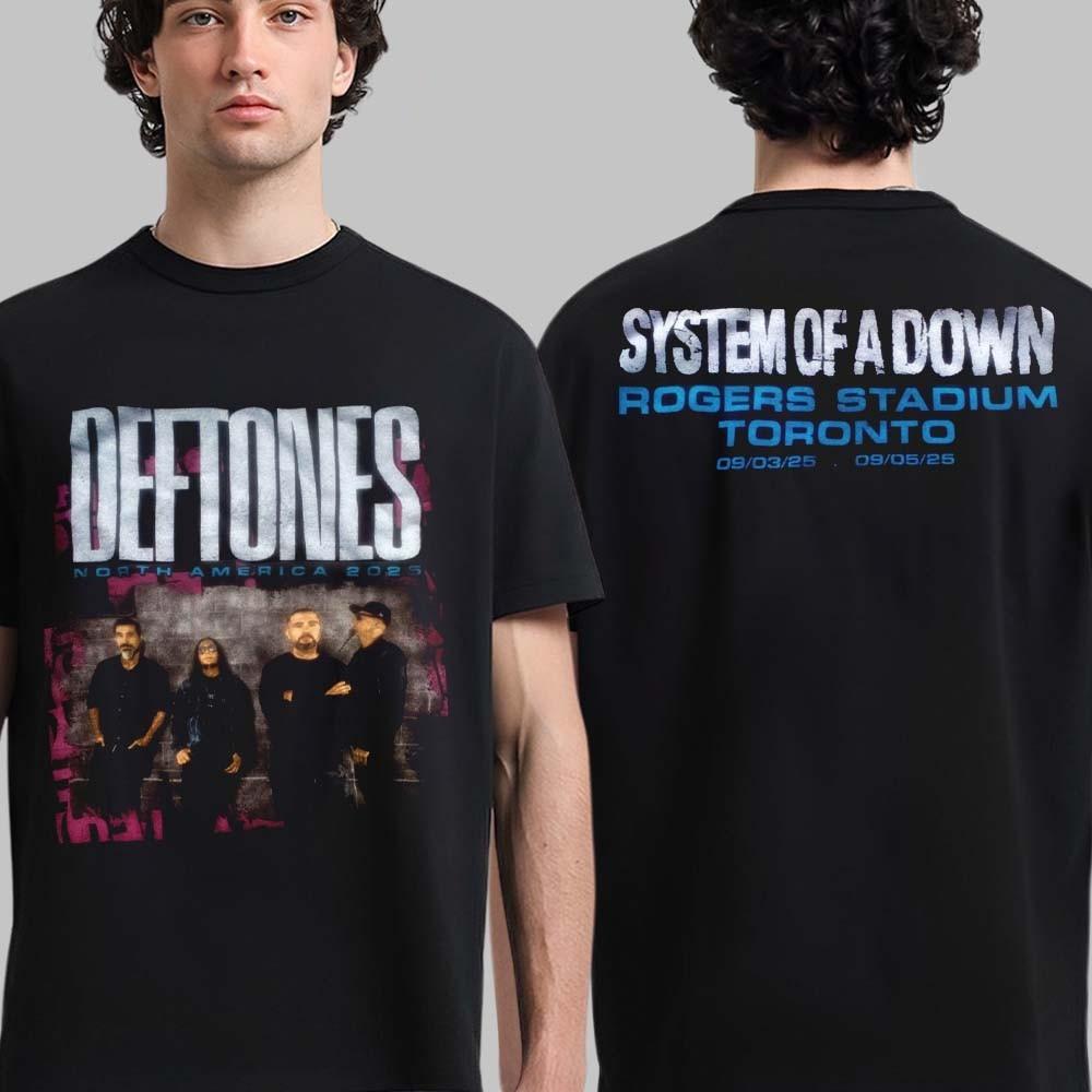 Deftones North America 2026 X System Of A Down Toronto Canada 2026 Venue Tee M