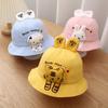 Cartoon Animal Baby Bucket Hat UV Protection Kids Sunshade Cap UV Protection Hat  Children Wear