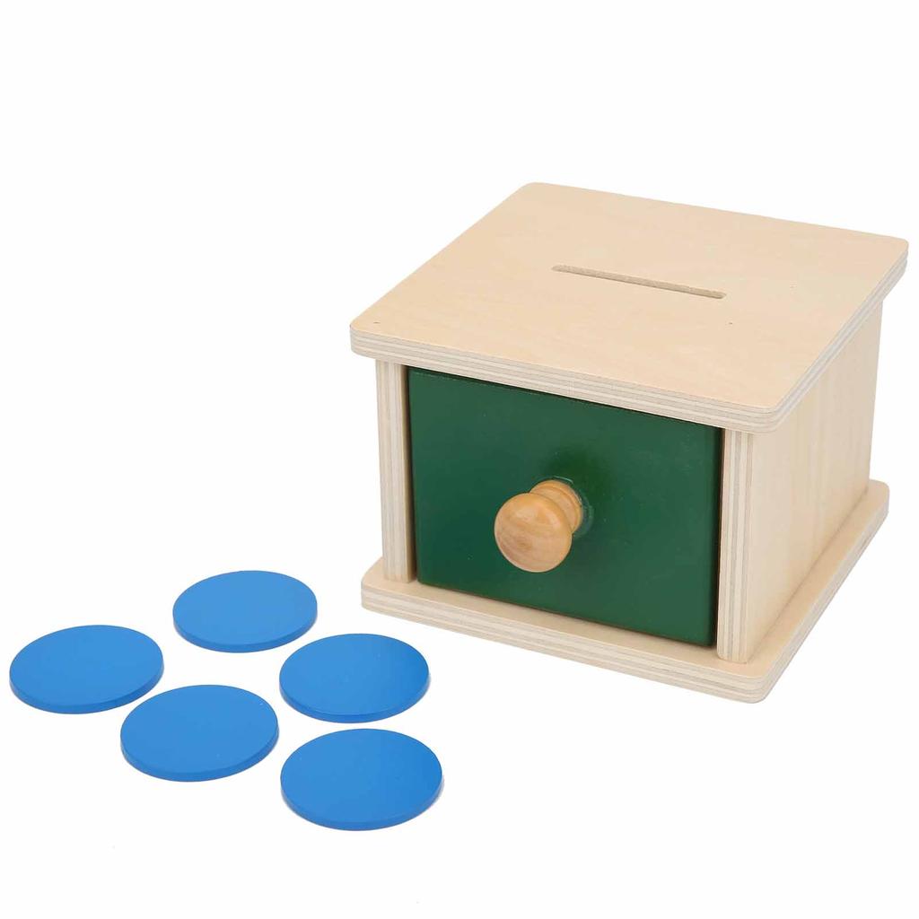 Baby Imbucare Box Children Toys Wooden Coin Ball Box Boys Girls Educational Toys#1