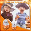 Halloween Couple Spooky Pumpkins Cute Resin Small Ornaments Creative Modeling