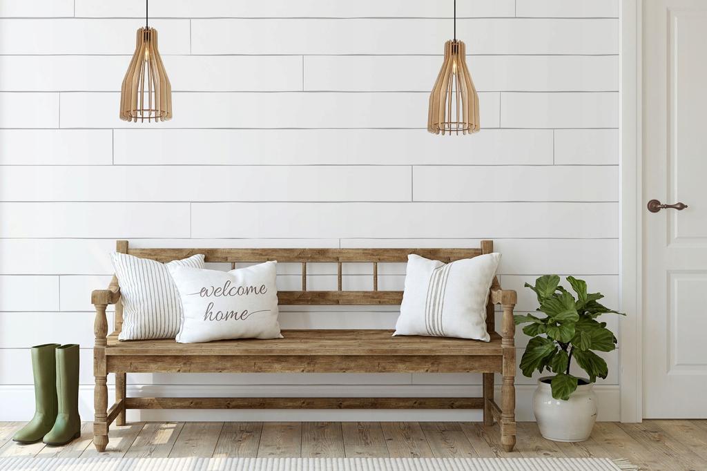 MODERN WOODEN LED CEILING HANGING LAMP