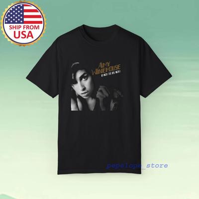 Amy Winehouse Back to Black 2 Herren Schwarz Größe S-5XL