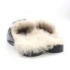 Louis Vuitton Sandals LV Logo Monogram Fur Mules Brown Monogram Canvas Mens 7 Used