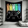 Game Time Wall Tapestry Tapestry Wallmounted Fashion Print Home Decor Background Wall Hanging Cloth Background Cloth