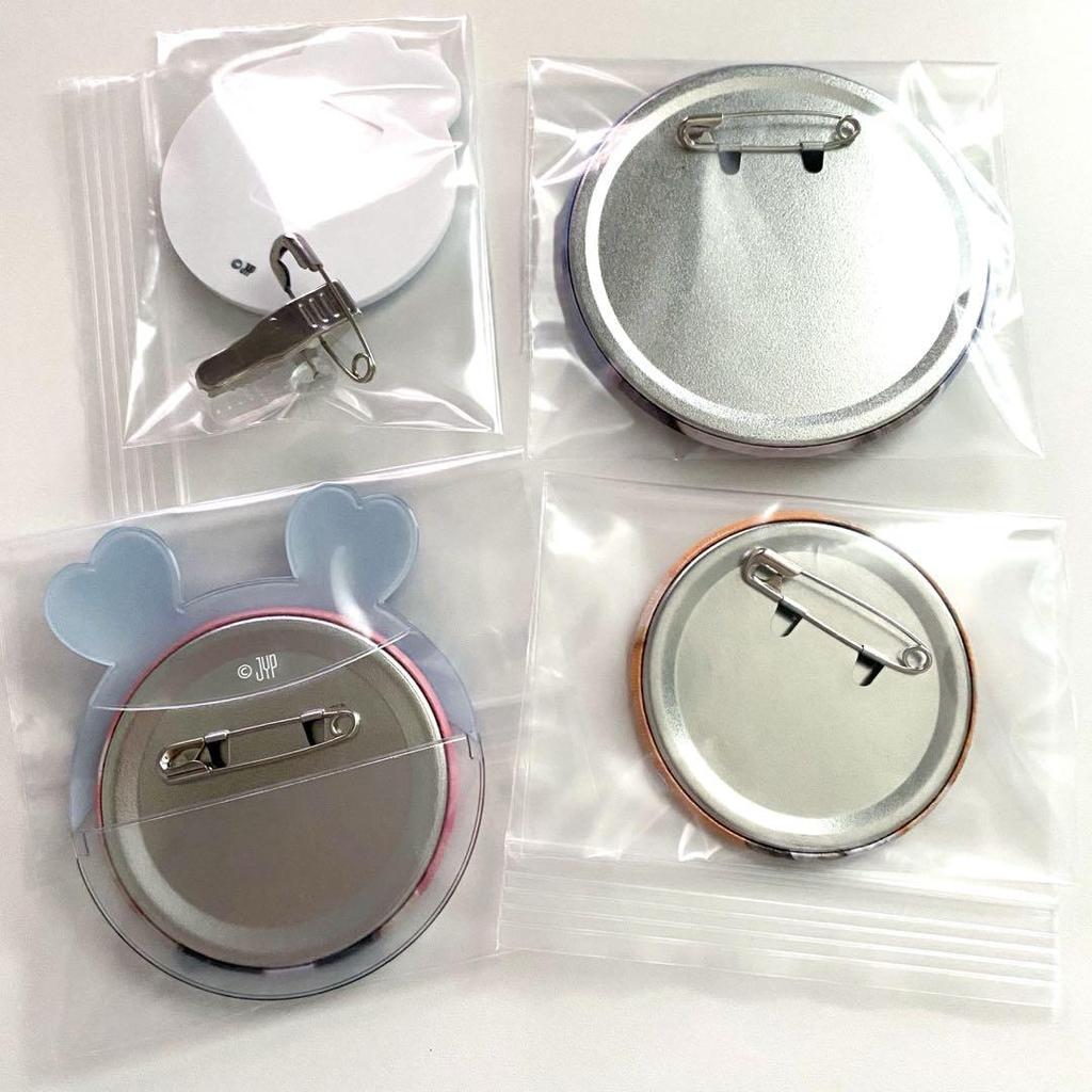 [USED] TWICE Tzuyu Can Badge Hare Hare This Is For