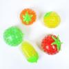 Vegetable Fruit Squishes Toy Slow Rebound Flexible TPR Stress Relief Corn Tomato Orange Squeeze Sensory Fidget Toy Kids Adults Birthday Gift