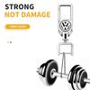 Pentru Volkswagen Metal Piele Breloc Auto Inel Cheie Insignă Accesorii Pentru Volkswagen Golf-5 6 7 MK6 Jetta Lavida Polo Tiguan Pass
