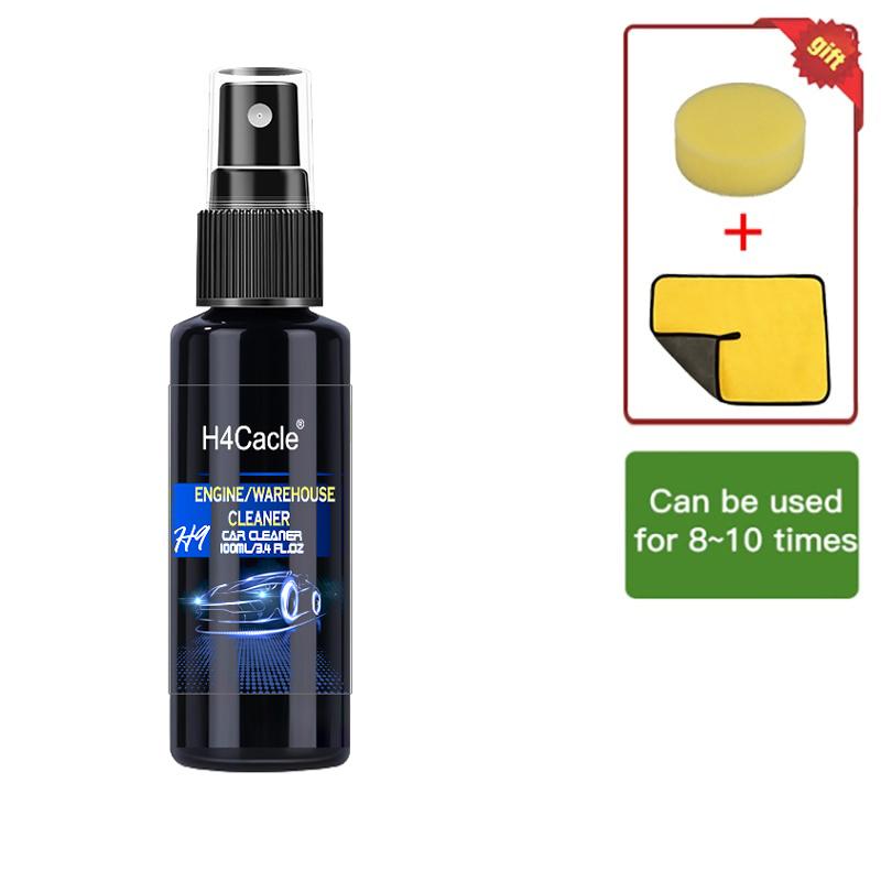 H9 Car Engine Compartment Degreaser Foaming No Wipe Head Water Degreaser Remove Heavy Duty Grease No Wash