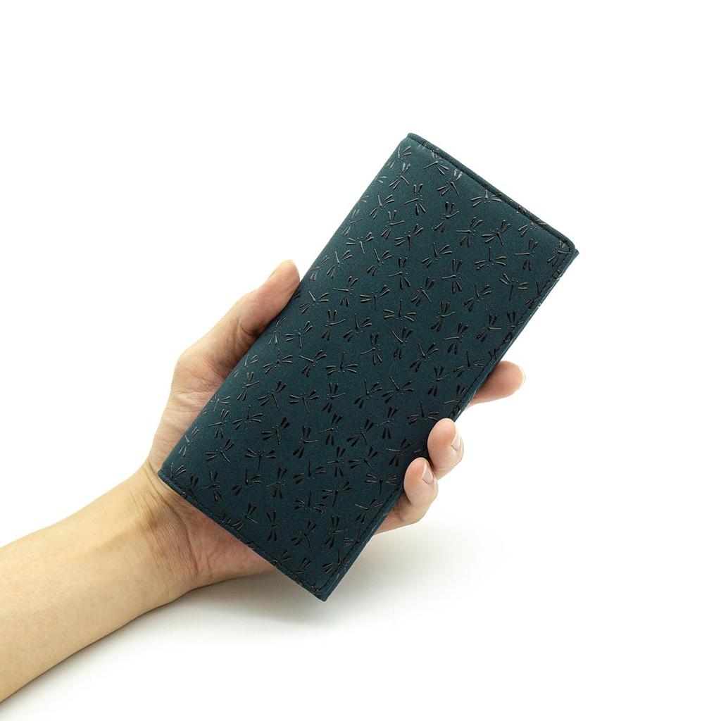 Indenya Inden HISOCA Hisoka Traditional Craft Koshu Inden Deerskin Lacquer Original Brand Bundle Green Lacquer Dragonfly [Indenya] Space-Black