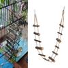 Pet Hamster Soft Long Climbing Rope Ladder Parrot Squirrel Suspension Bridge for Birds Toy
