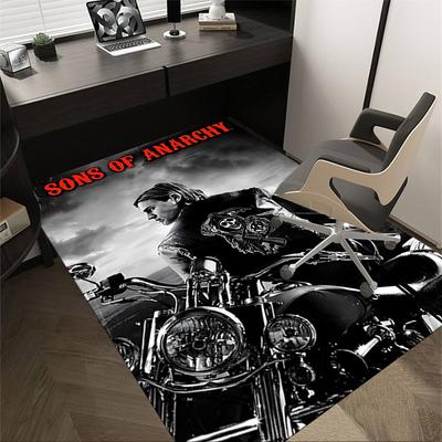 1pc SONS OF ANARCHY REAPER Carpet, Office Rug Outdoor Mat Home Decor Area Carpet Festival