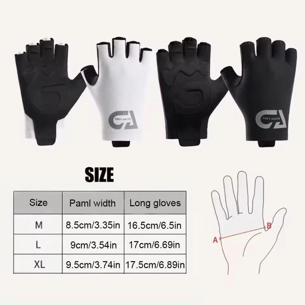 Summer Bike Gloves Short Sport Gloves Outdoors Fishing Gloves Men Women