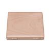 Yibuy Wooden Reed Case for Saxophones, Holds 5 Reeds, Moisture Resistant, Easy Access, Natural Color
