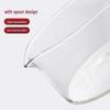 Shu Niu High Borosilicate Glass Crystallizing Dish with Spout