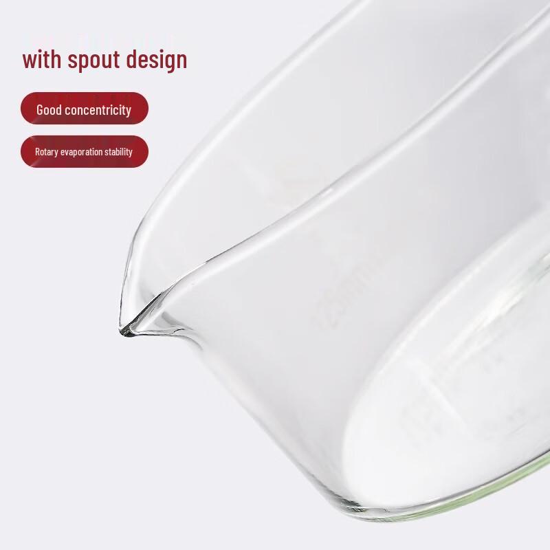 Shu Niu High Borosilicate Glass Crystallizing Dish with Spout