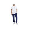 Under Armour Loose Fit Tapered Woven Durable Sports Pants Men pants Navy-Blue 6005895-410