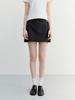 Deonseuteu Belted Mini Skirt_Udsk6B227_Deep Navy