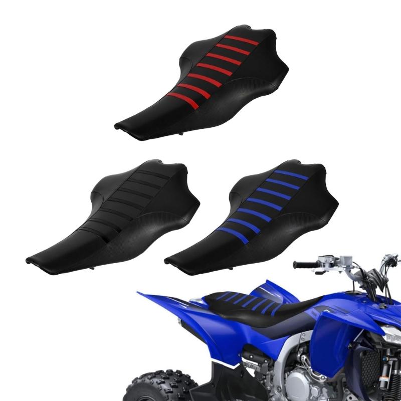Antislip Motorcycle Seat Cover for YFZ450R and YFZ450X Offering Enhanced Grip Breathable Comfort for Long Rides