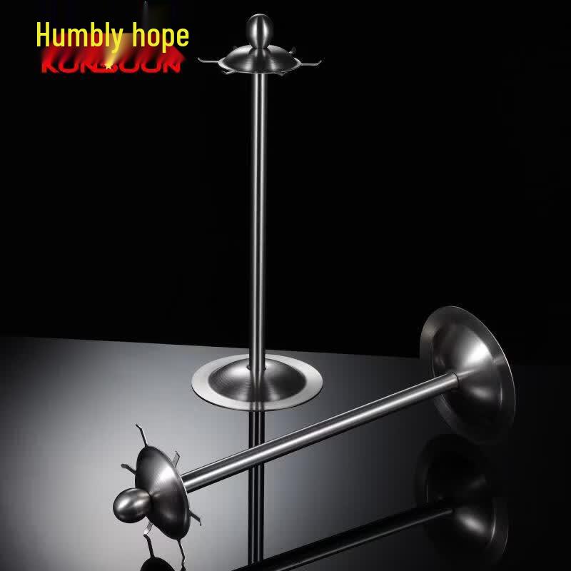 Qianxing 304 Stainless Steel Rotating Kitchen Utensil Rack