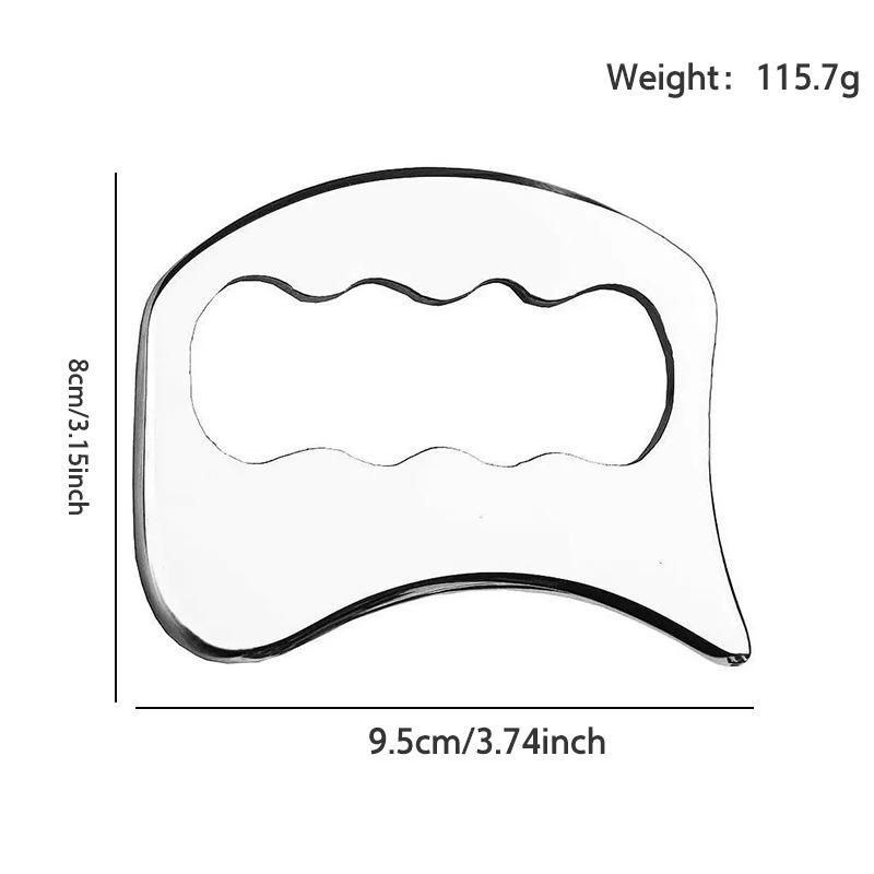 

1PC Square Stainless Steel Fascia Gua Sha Board Special Tool for Beauty & Health Tendon Therapy Gua Sha Sheet Relaxation Tools