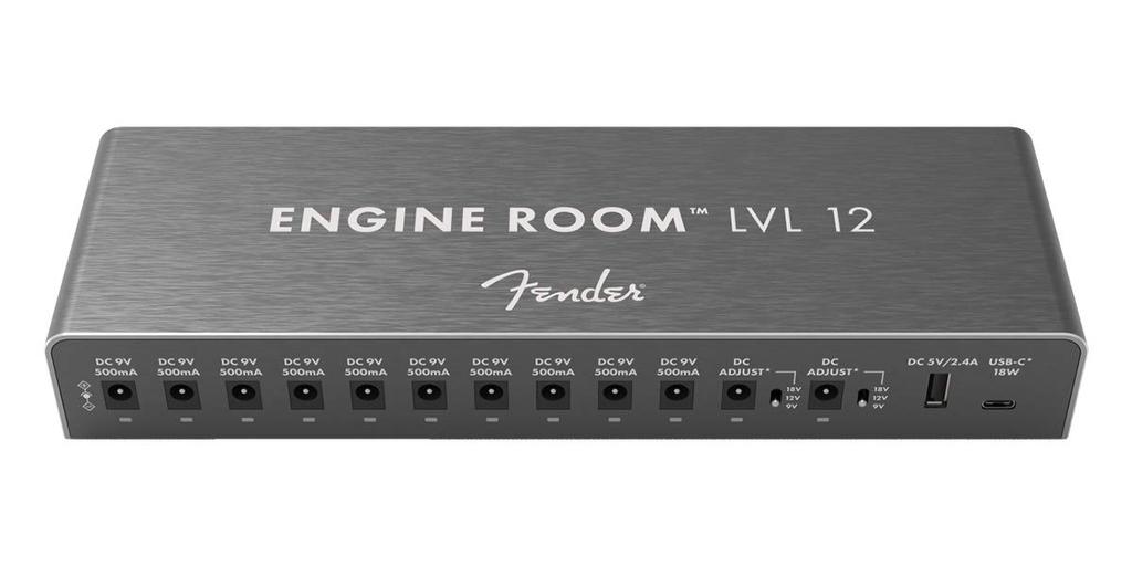 Fender LVL12 Black Power Supply 100V JPN