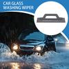 Car Squeegee Car Window Scraper Streak-proof Non-scratch Glass Cleaner Tool for Commercial Auto Detailing Boat RV Solar Panel
