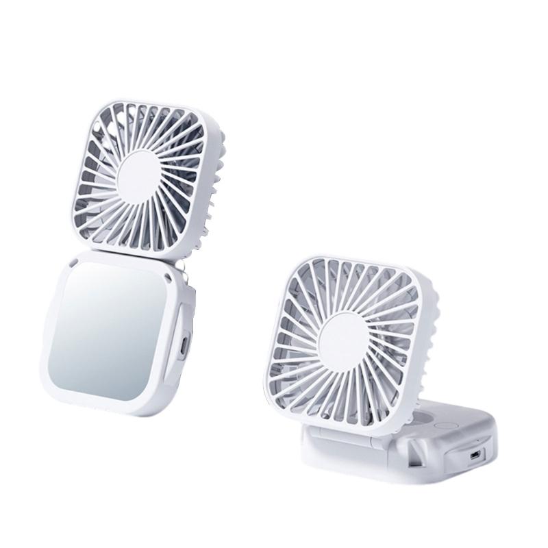 Small Handhelds Fan Necks Fan Electric Fan Summer Cooling Fan Lightweight Desk Fan Neck Straps Fan Plastic Material