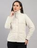 Women's Regular Fit Solid High Neck Full Sleeve Jacket