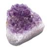 Amethyst Cluster Heart Shaped Absorb Negative Energy Amethyst Cluster Geode Specimen for Meditation Home Office Decor