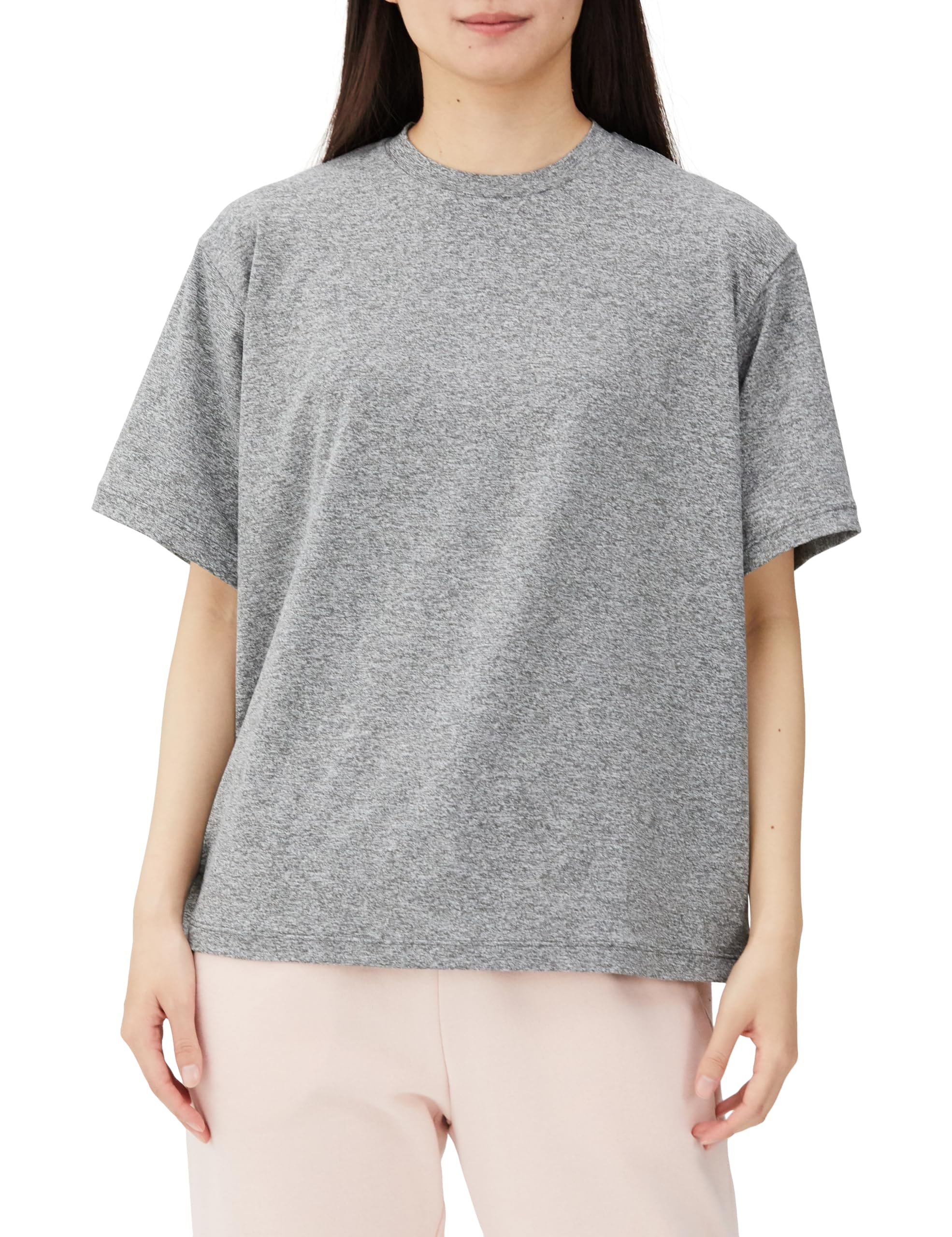 

Danskin Футболка женская с коротким рукавом, смешанный размер S, UV Activewear, серая, (DC524103), Влагоотводящий, Быстросохнущий, Антибактериальный, Устойчивый к запаху,